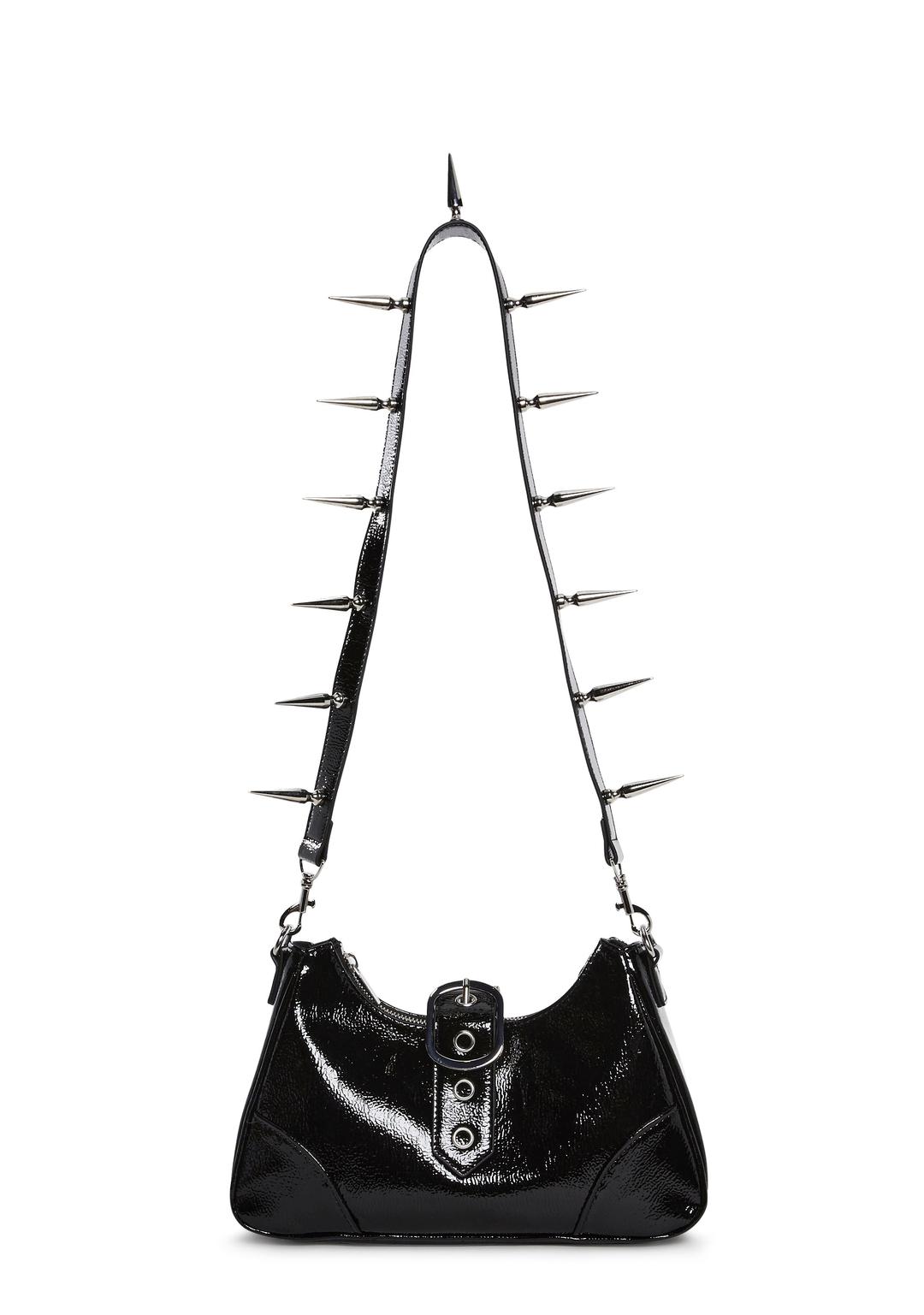 Pierce My Soul Shoulder Bag - BLACK / ONE SIZE