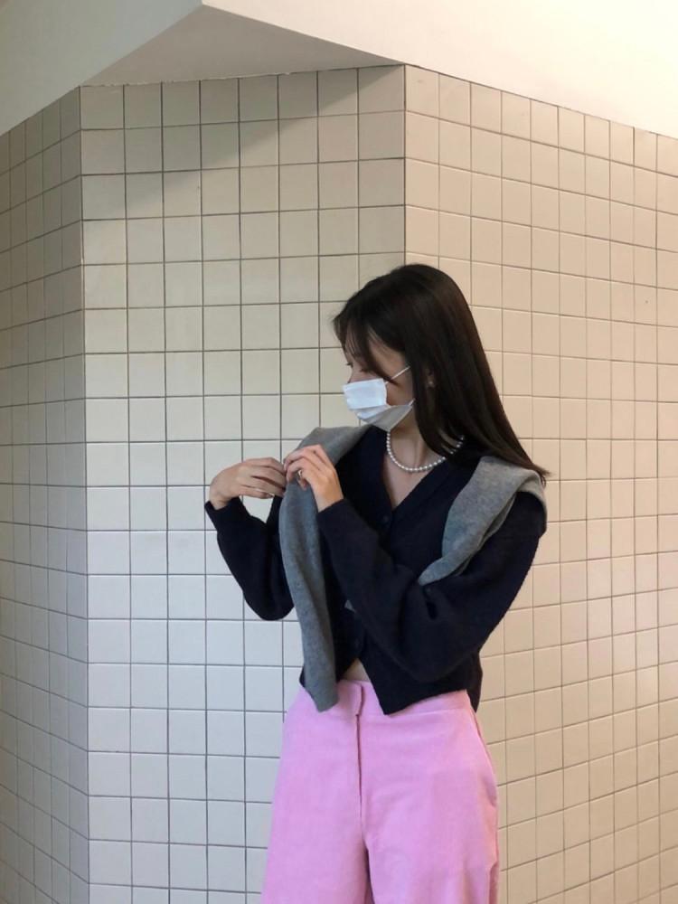 [COTT] 알파카 퍼프 가디건 (4color)