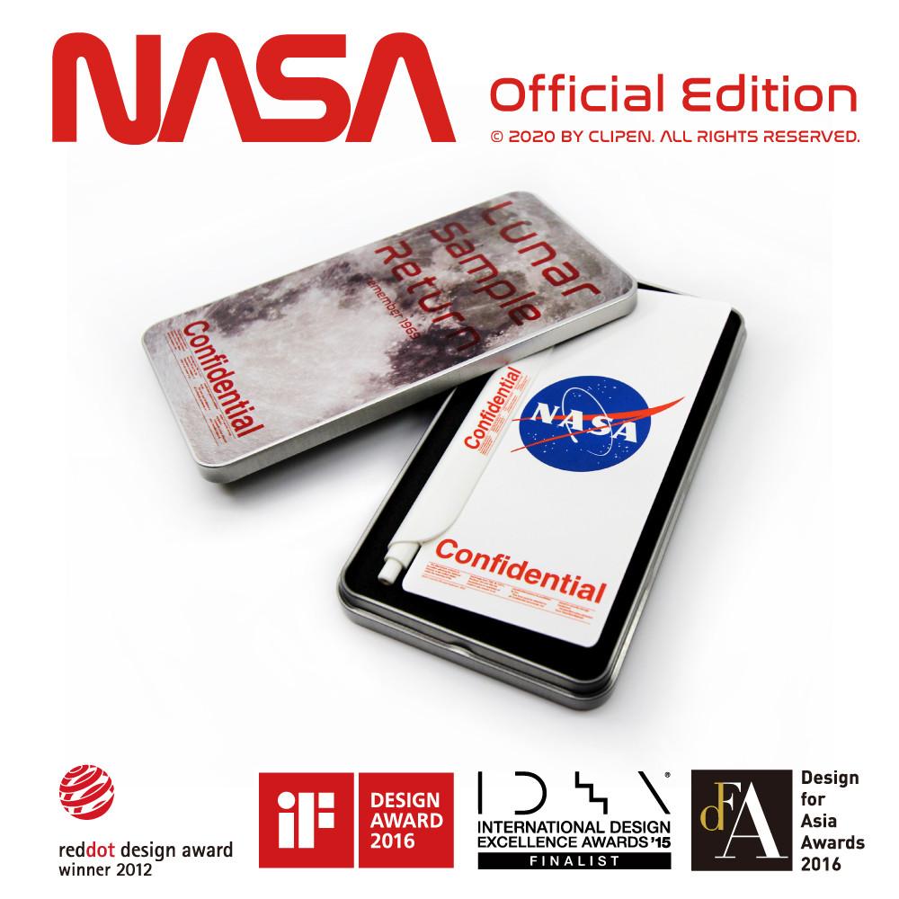 (나사 공식 라이센스) 클립펜 나사 에디션/CLIPEN NASA EDITION(중성 젤펜 0.7)