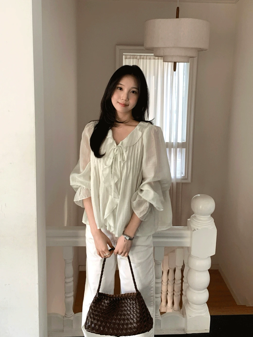 DJ. Mellin Frill Blouse