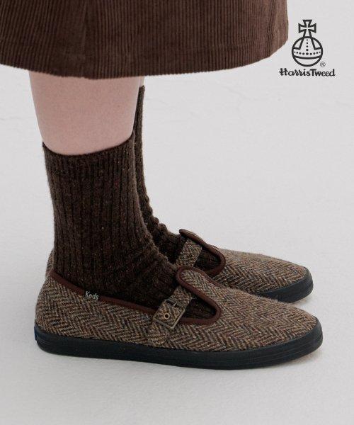 챔피온 T 스트랩 해리스트위드 메리제인(5XM02342F2925)