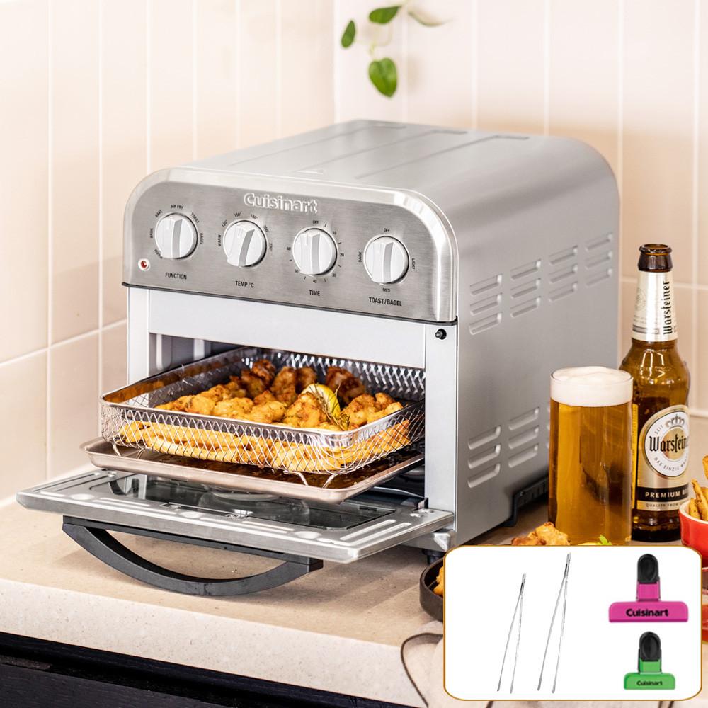 쿠폰가 129.000 [TOA-28KR]+집게2종+자석클립2P / 쿠진아트 에어프라이어 오븐(9L)