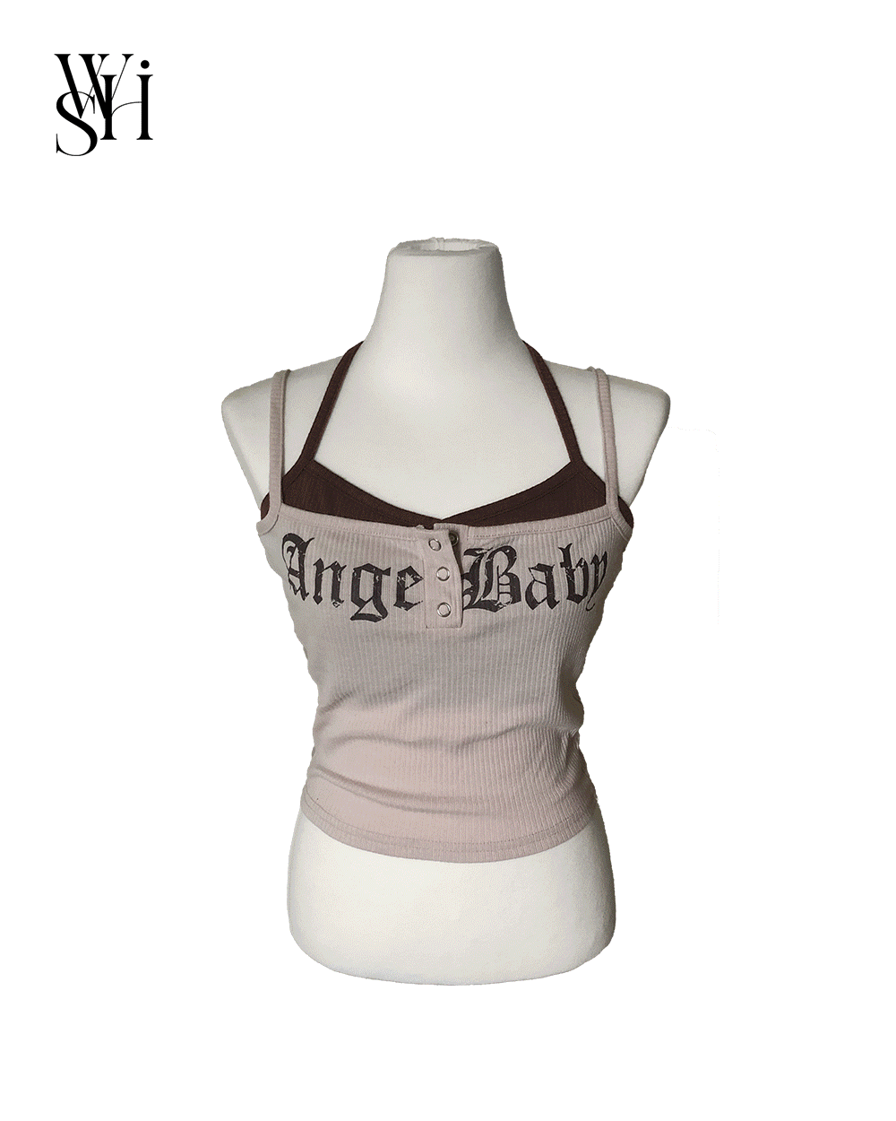 월드 레이어드 홀터나시탑 (3color)