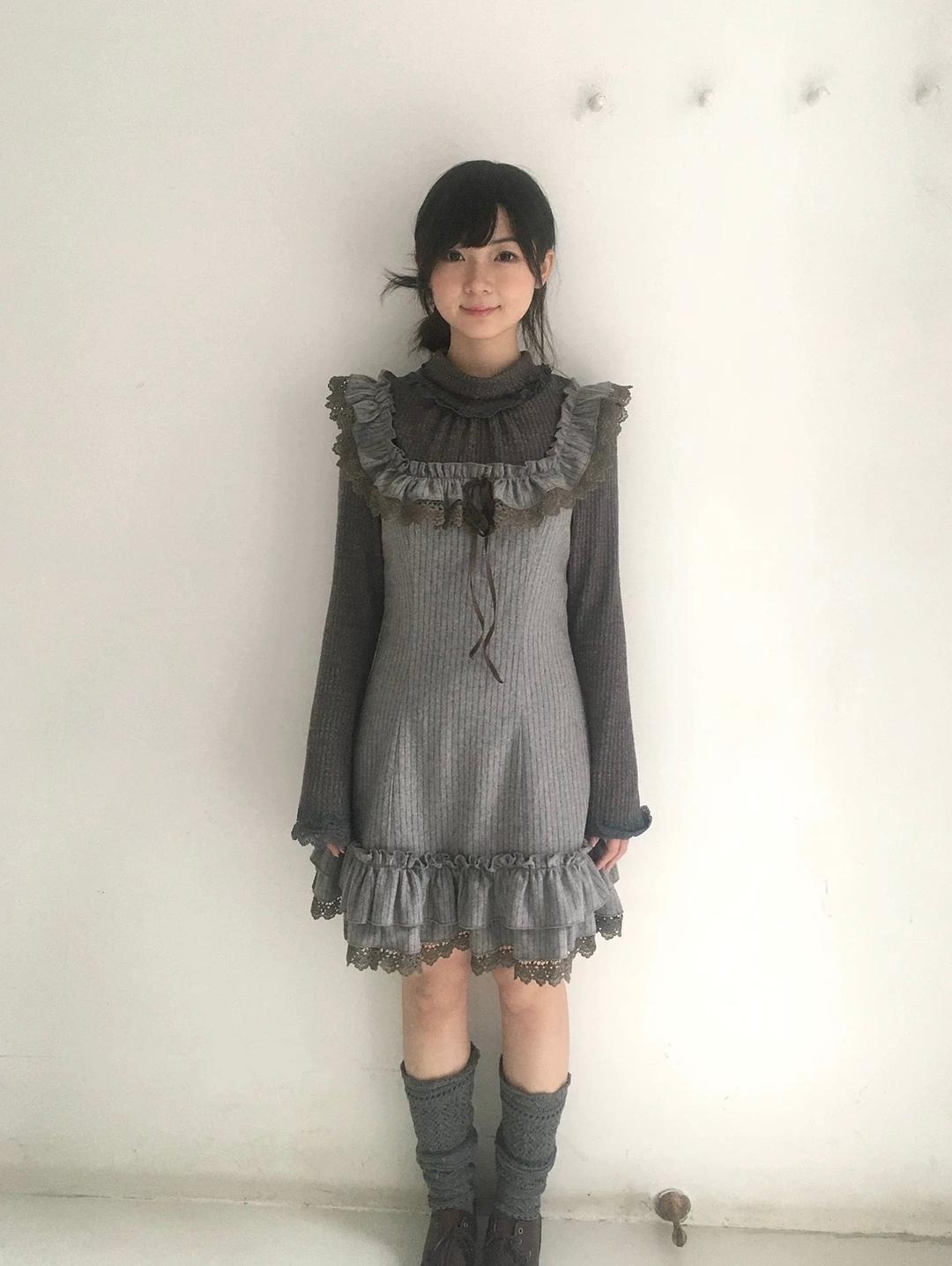 SicAstra Autumn Forest Mori Kei Wool Mini Dress - S