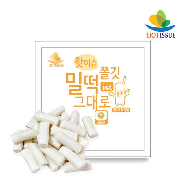 핫이슈 밀떡 그대로 (냉동-소포장)-직각 200g