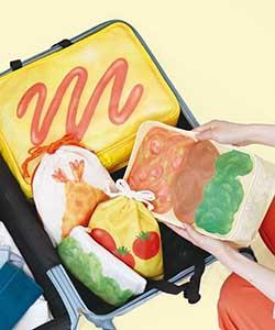 【WEB予約 10/22~順次発送】旅するお弁当トラベルポーチ2点セット