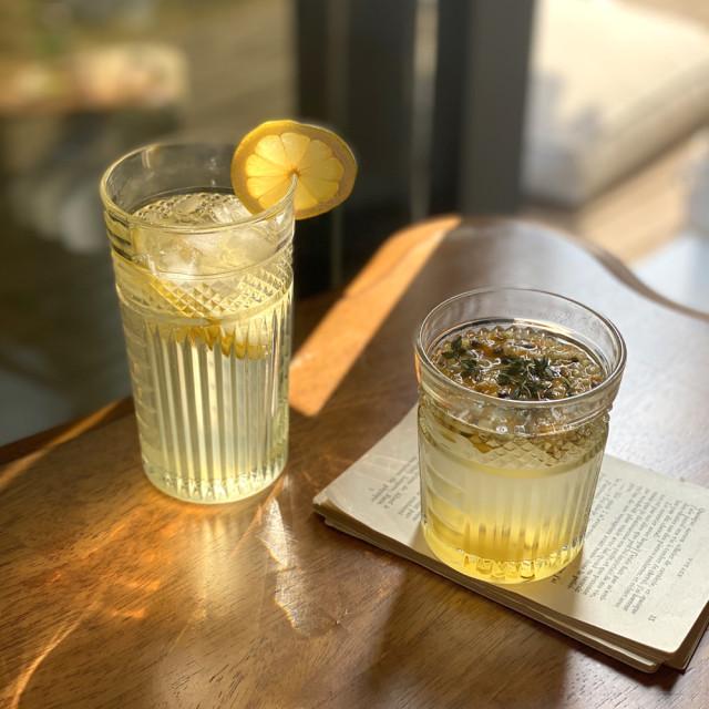 진심디자인 뮤리 비어 글라스 홈카페 맥주잔 유리컵 2size