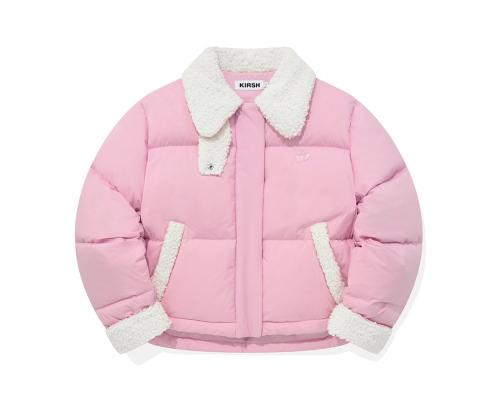체리 퍼 숏 다운 점퍼 [핑크]