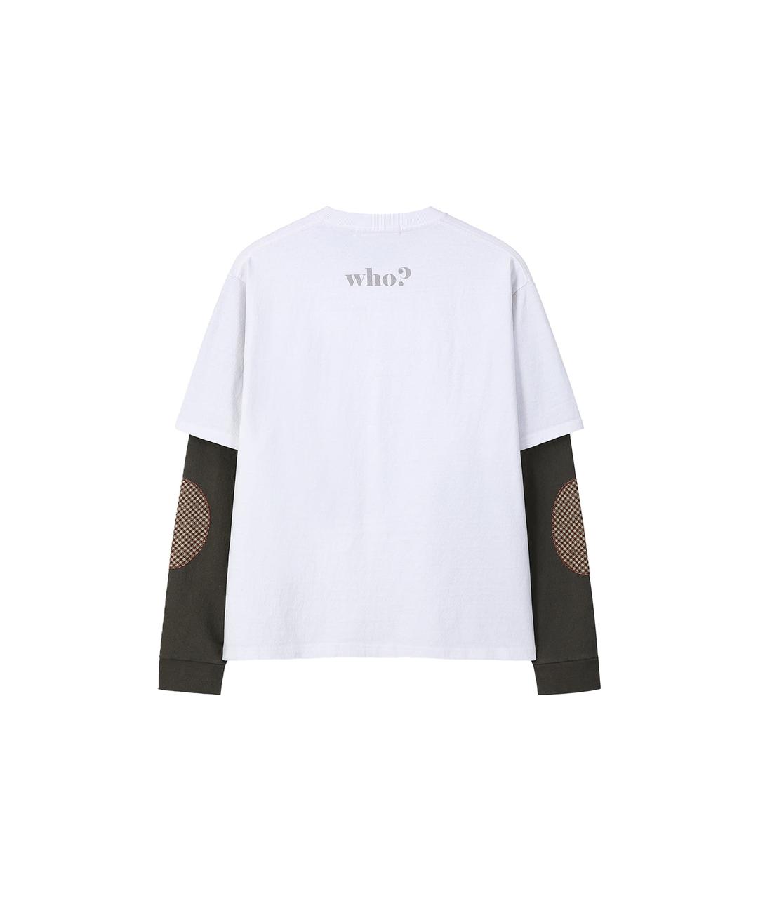 [9999xMIKO] Layered Patch Long Sleeves