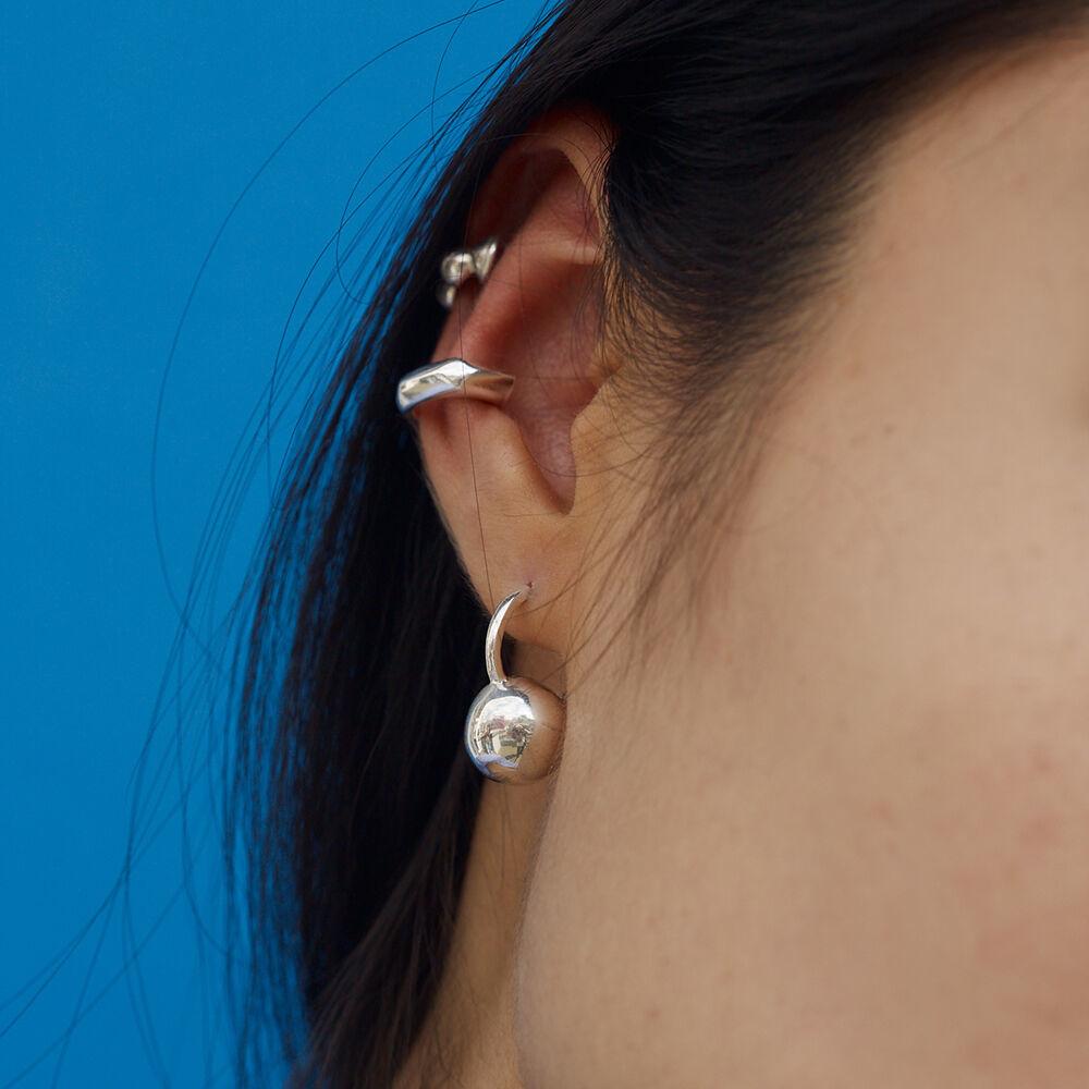 Silver 925 Simple Ear Cuff