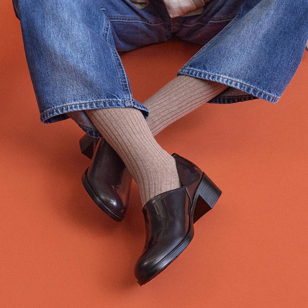 여성 힐업 스포크슈즈 HS-476 BROWN GRAPE