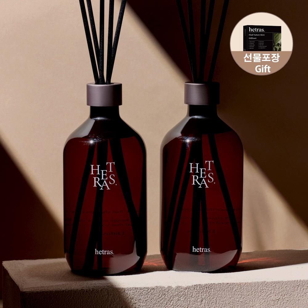 프리미엄 대용량 디퓨저 500ml x 2개입 선물세트