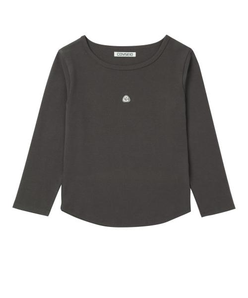 coyseioコイセイオ 韓国 PRONG SNAP MINI LOGO TEE 韓国 COYSEIO】SYMBOL LOGO T-SHIRTS (COYSEIO/Tシャツ