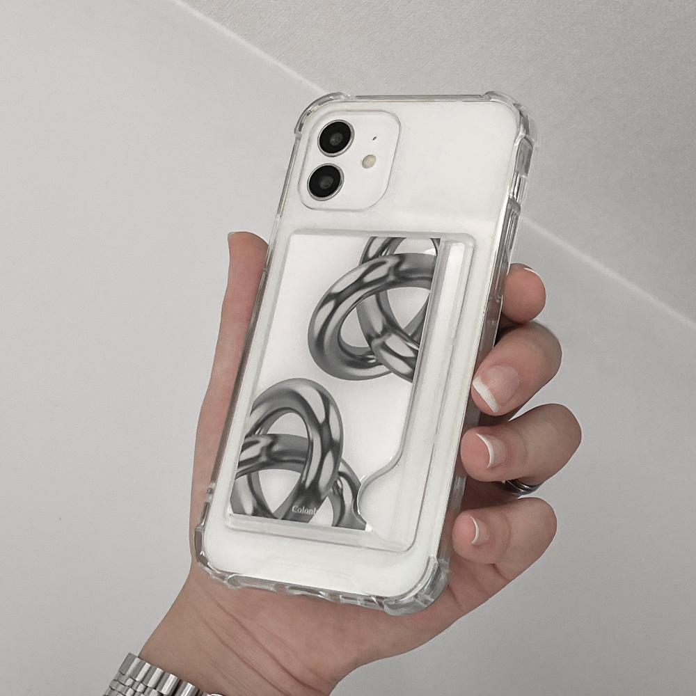 삼각 링 화이트.아이폰 11 12 13 미니 프로 맥스 pro XS XR 6 S 7 8 SE2 갤럭시 노트20 울트라 S21 S22 플러스 울트라 탱크케이스 카드수납 우정케이스 아이폰케이스 갤럭시폰케이스