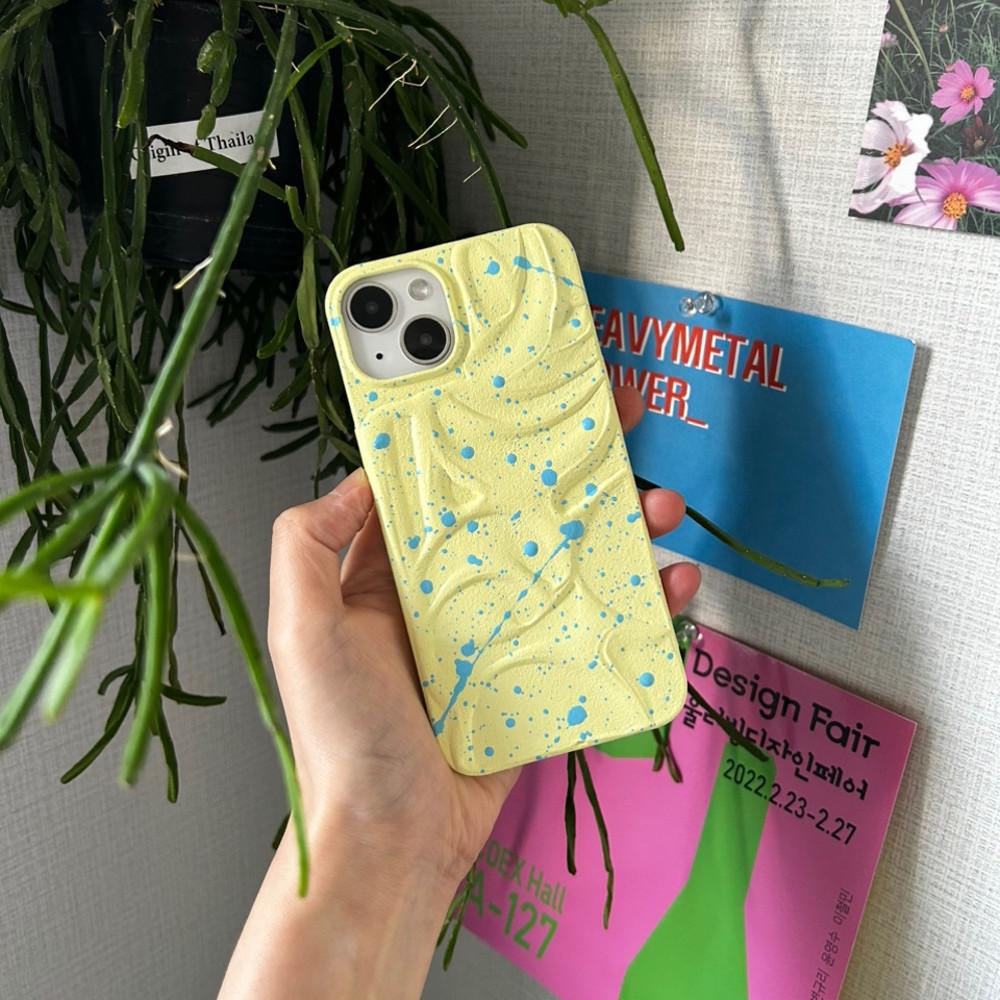 [LSD Objet 폰케이스]  각자의 흐린 날/노랑+하늘 : LSD OBJET