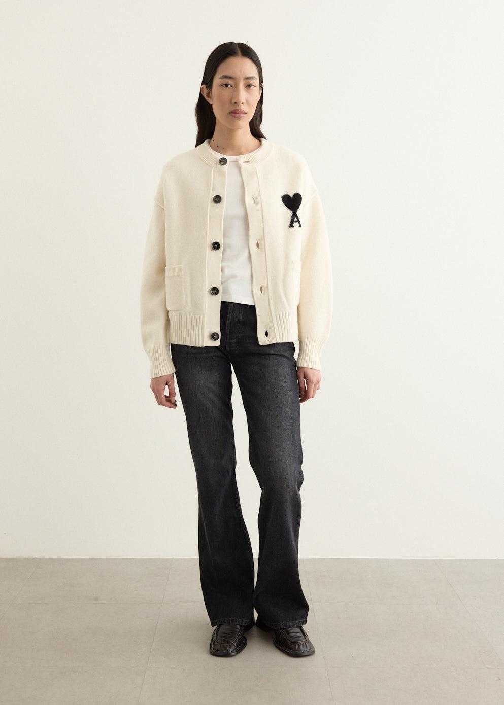 ADC Cardigan - ECRU/NOIR 151H25 / XS