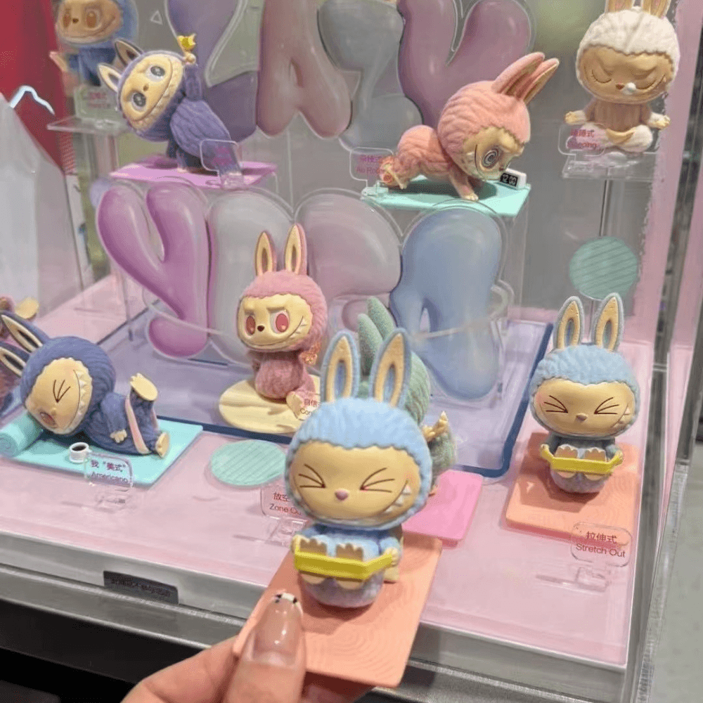 팝마트 라부부 요가 피규어 랜덤 박스