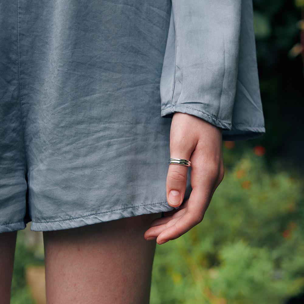 [925 silver] Cinq.silver.126 / bon ring