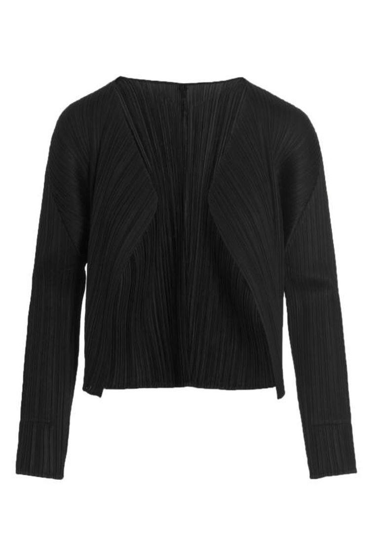 24SS 플리츠플리즈 가디건 PP46JO10615 Black