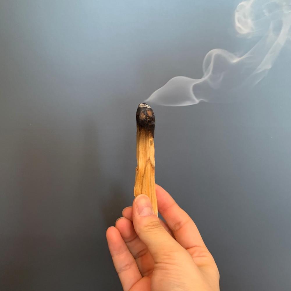 After Moment 팔로산토 스머지 인센스 스틱 화이트세이지 천연 요가 명상 향피우기