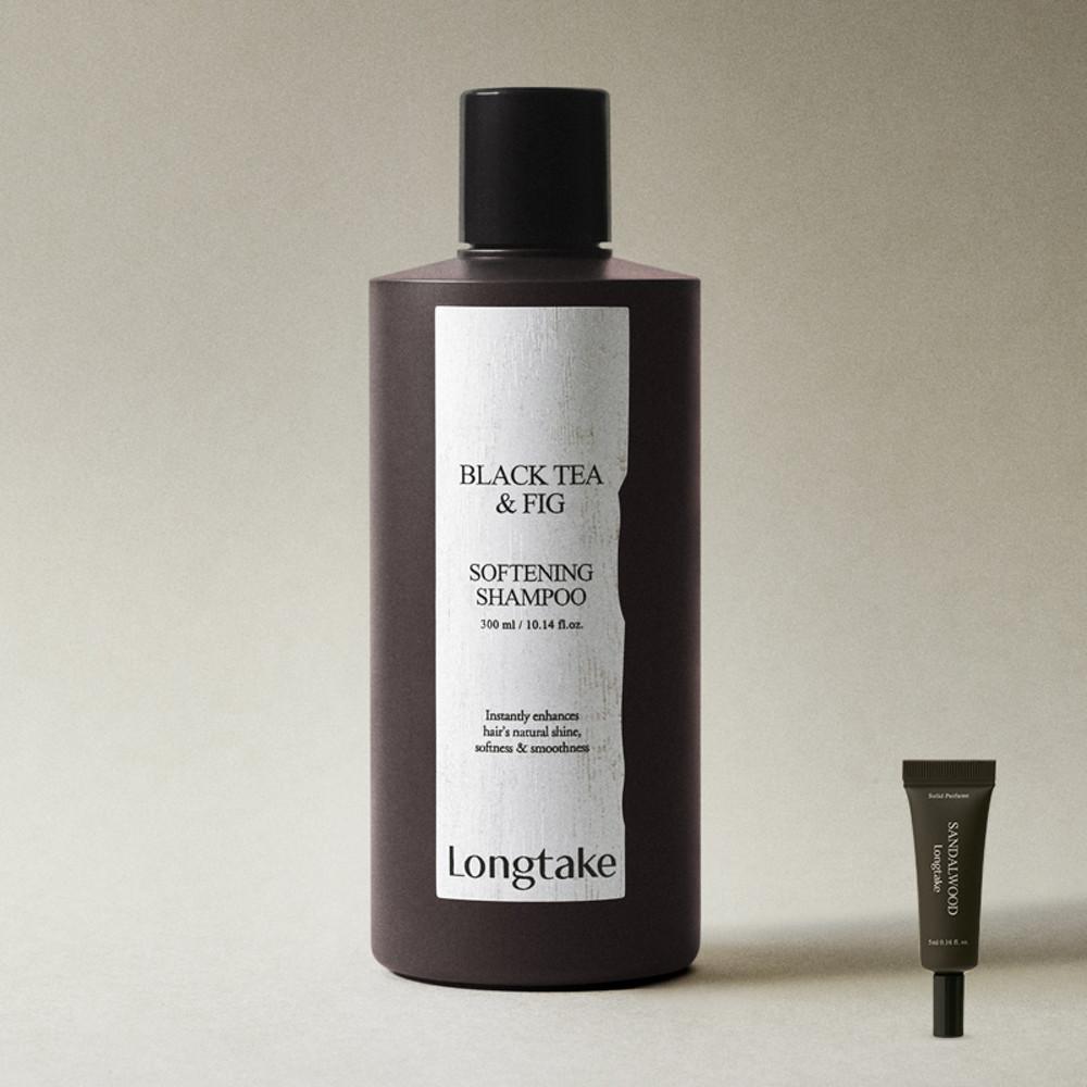 롱테이크 블랙티 앤 피그 소프트닝 샴푸 300ml