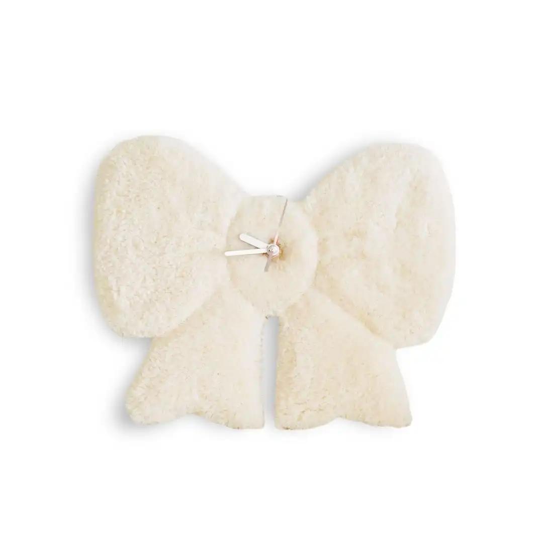 Ribbon clock _ ivory