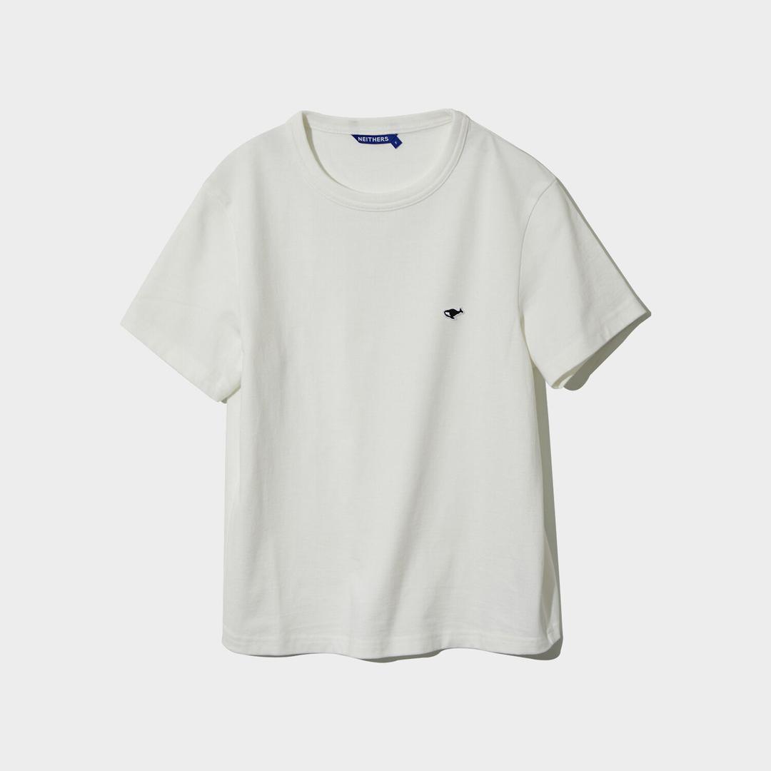 BASIC S/S T-SHIRT FOR WOMEN (OFF WHITE)