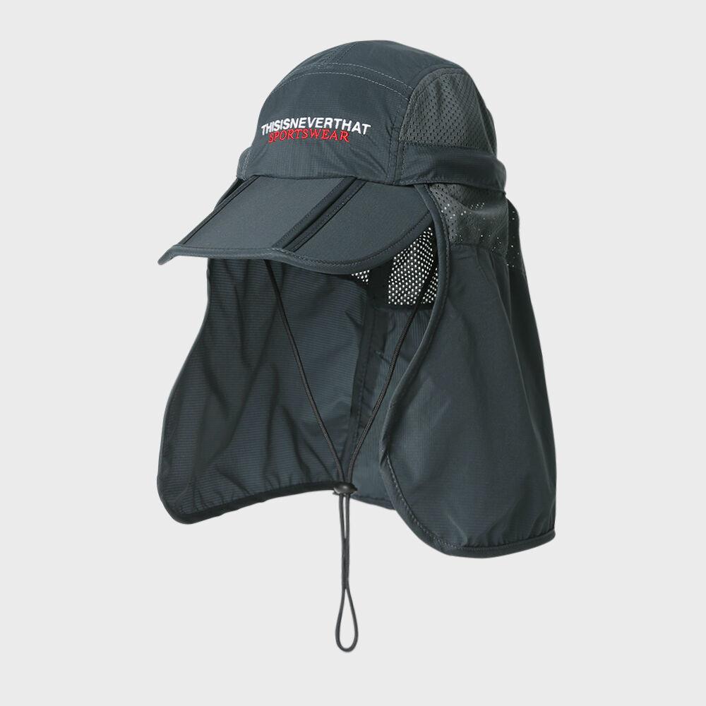 Long Bill Sun Sport Cap Black