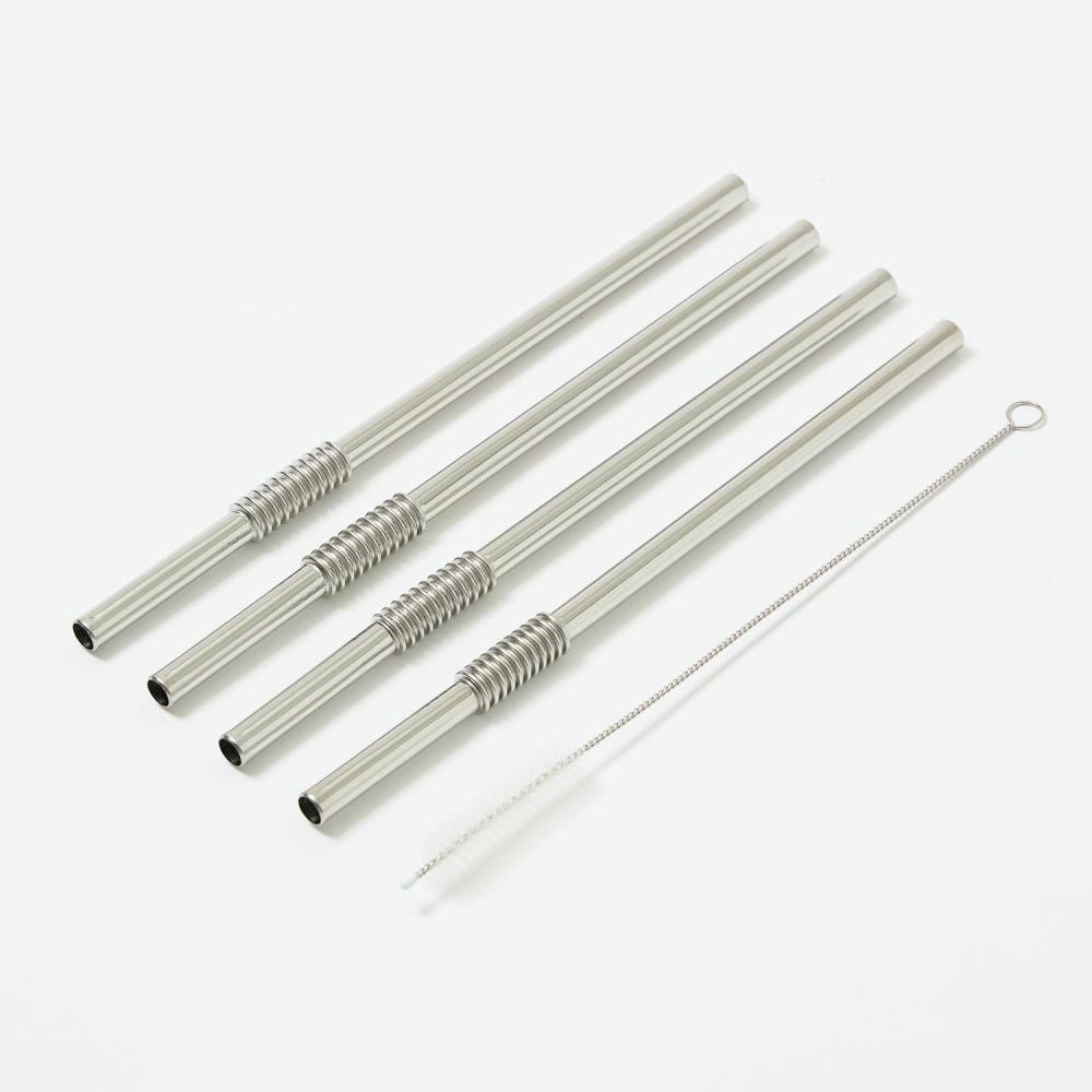 스테인리스 스틸 주름 빨대 Stainless Steel Bendy Straw