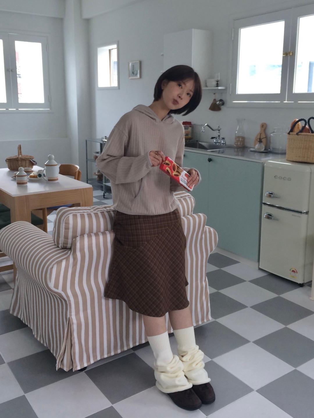 미코 플레어 스커트 (2color)