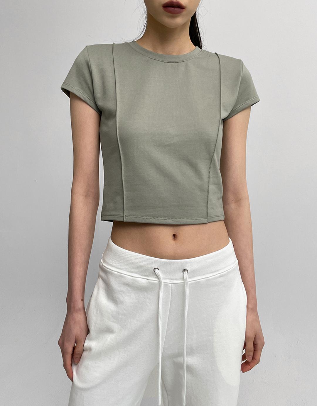 [MADE] 데리시 캡소매 반팔티