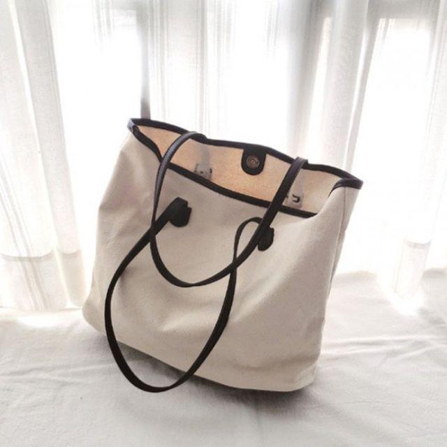 은플 사각 데일리 캔버스백 에코백 SM 17011 DMM_9775874