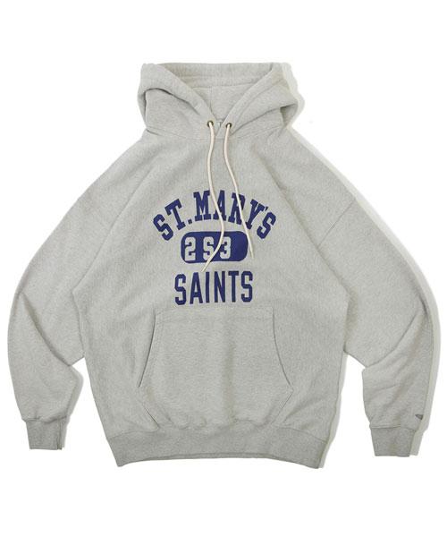 V.S.C HOOD SWEAT_MARYS_3% MELANGE GRAY