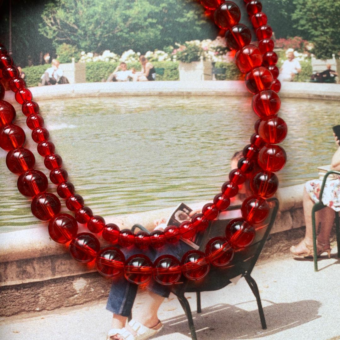 Red Berry Necklace (2 Sizes)