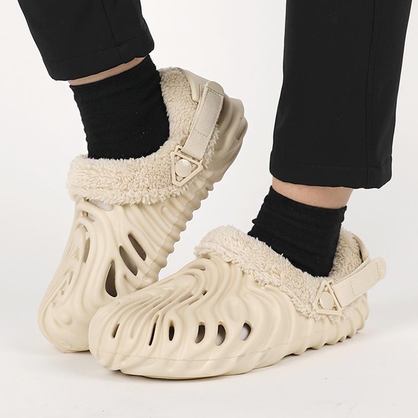 클로그 방한 털슬리퍼 샌들 210_JD16