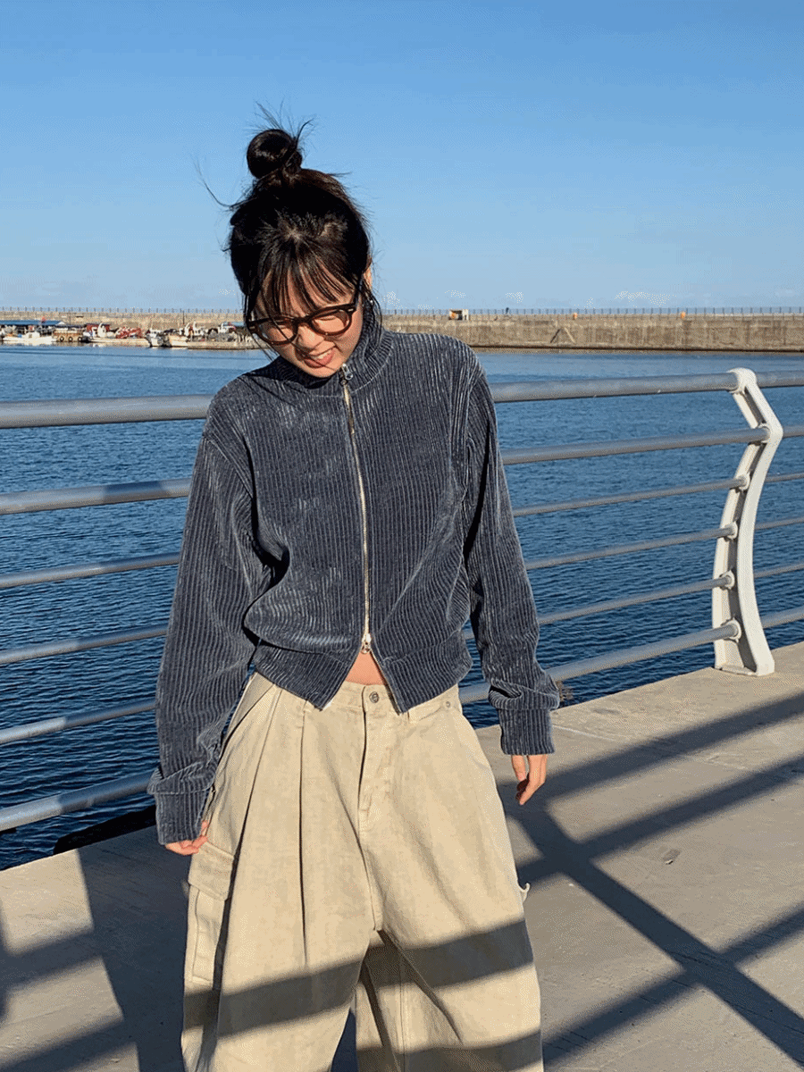 VELVET STANDARD ZIP-UP