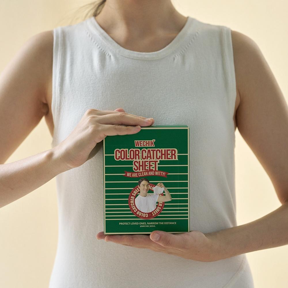 [위칙] 분리세탁 해방 이염 방지 시트 미세먼지 형광물 흡착 효과 30매 (택1)