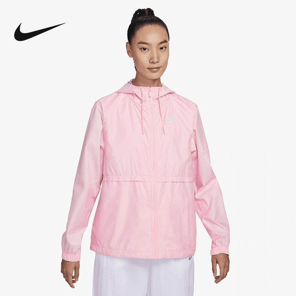 나이키 우먼스 바람막이 에센셜 리펠 후드 우븐 자켓 DM6180-690