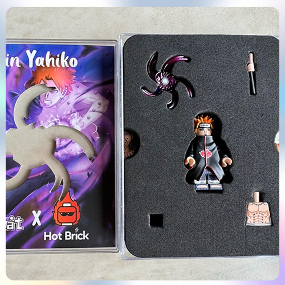 나루토 페인 토이캣 x 핫 브릭 풀세트 블록 피규어 레고 커스텀