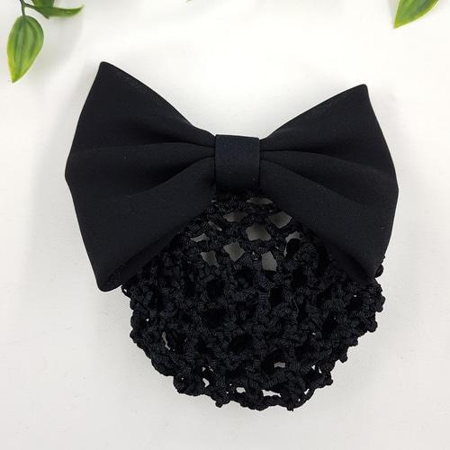 [핸드메이드] 리본 간호사 승무원 면접 올림머리 머리 헤어 망 6종류