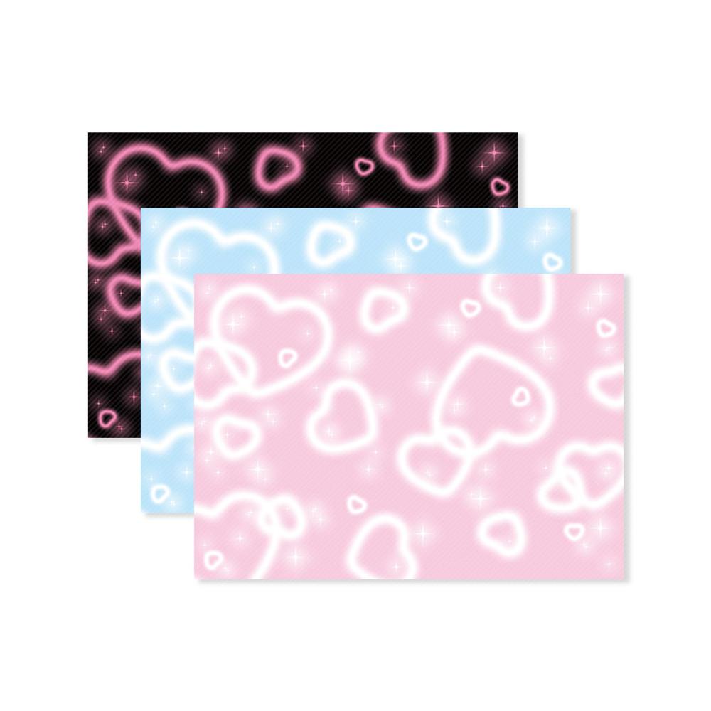 [네버더레스] popping heart paper