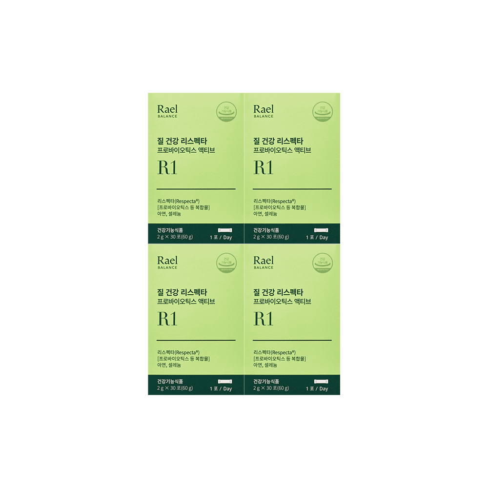 라엘 밸런스 질 건강 리스펙타 프로바이오틱스 액티브 4개(4개월분)