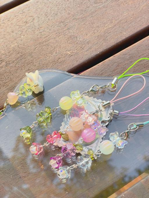 [Handmade] 🍀행운의 네잎클로버 비즈키링🍀