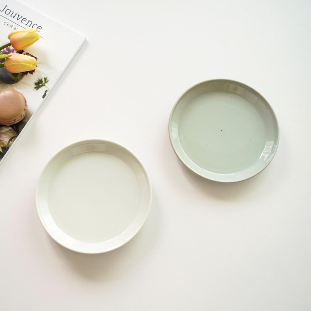 킨토 림 플레이트 160mm (화이트,얼스그레이)