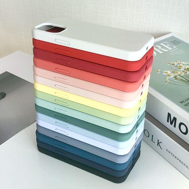 [할인특가 한정수량] 16color 파스텔 마카롱 실리콘케이스 아이폰 갤럭시 전기종 아이폰13 pro max 아이폰12pro 아이폰se2 s22 s21 노트20 노트20울트라