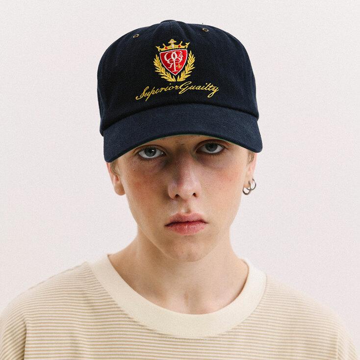 The Crown Emblem Ball cap Navy