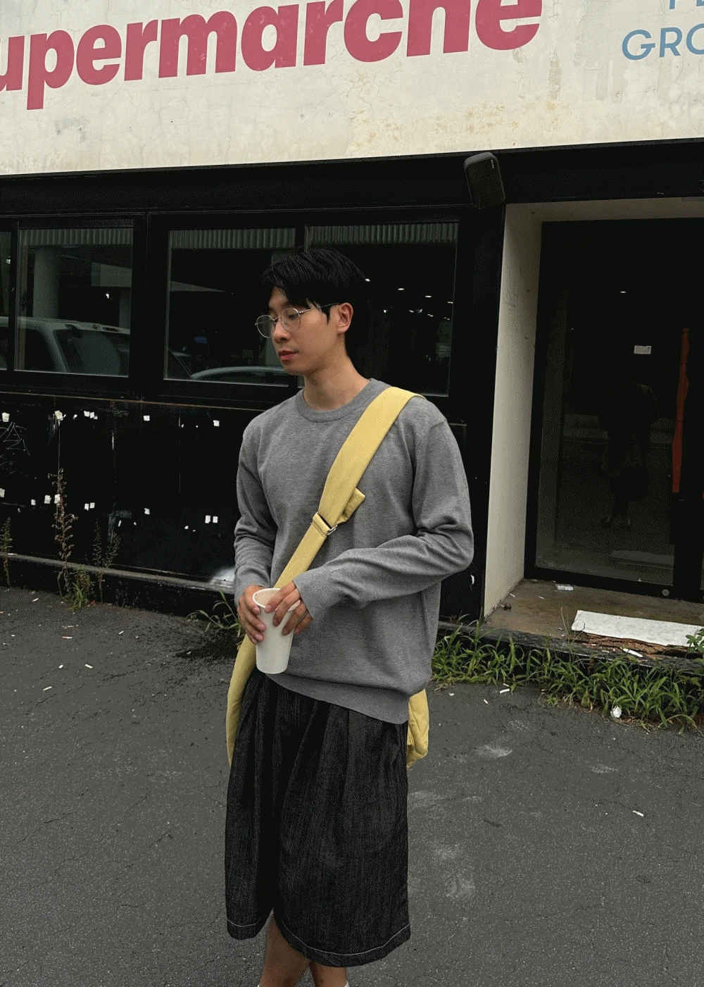 [1+1,38900원] Tokyo round knit