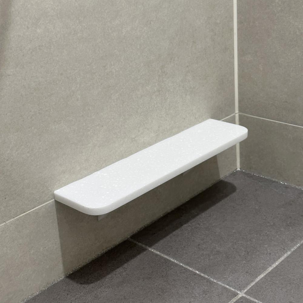 인조대리석 욕실 무타공 부착 선반 정리 젠다이(5colors 5size)