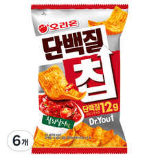 닥터유 오리온 단백질칩 칠리살사맛  60g, 6개