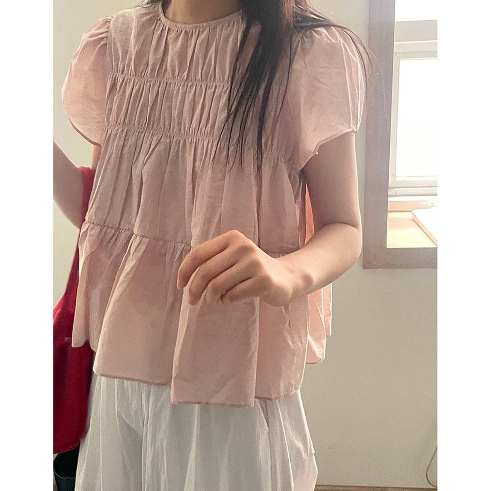 [어튜트](8/14일휴가이후발송)모션 블라우스